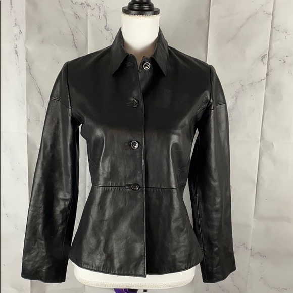 Banana Republic Jackets & Blazers - Banana Republic Butter Soft Leather Jacket XS